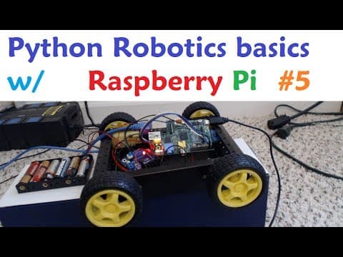 How to Add Turning Functions to a Python Robot Car thumbnail