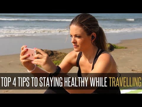 How to Stay Healthy While Traveling: 4 Travel Fitness Tips | #TeamTelus thumbnail