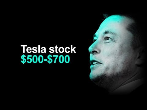 Tesla Stock Upgraded to $500 ($700 bull case) 🚀📈 thumbnail