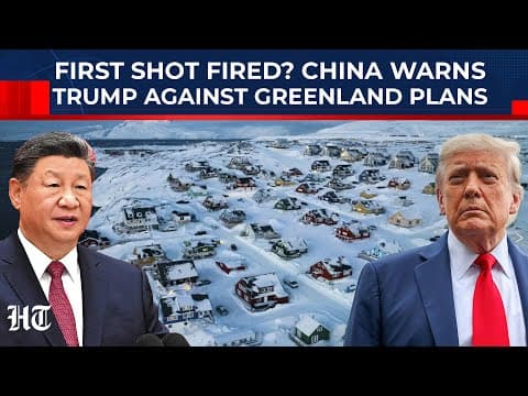 China Finally Drops Greenland Hammer On Trump, Told To Stop Treating Small Nations As... | Russia thumbnail