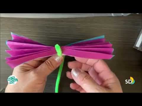 How To Make a Tissue Paper Flower thumbnail
