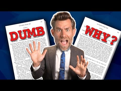 What Are the Most Absurd Lawsuits Ever Filed? thumbnail