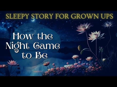 Magic Tale for Sleep | How the Night Came to Be | Sleepy Story for Grown Ups thumbnail