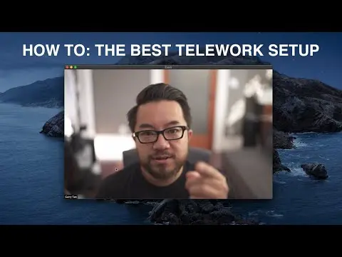 How to get the absolute best telework setup—Elgato Camlink 4K + Sigma 35mm f1.2 for Zoom Tutorial thumbnail