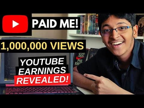 How Much Can You Earn on YouTube with 1 Million Views? thumbnail