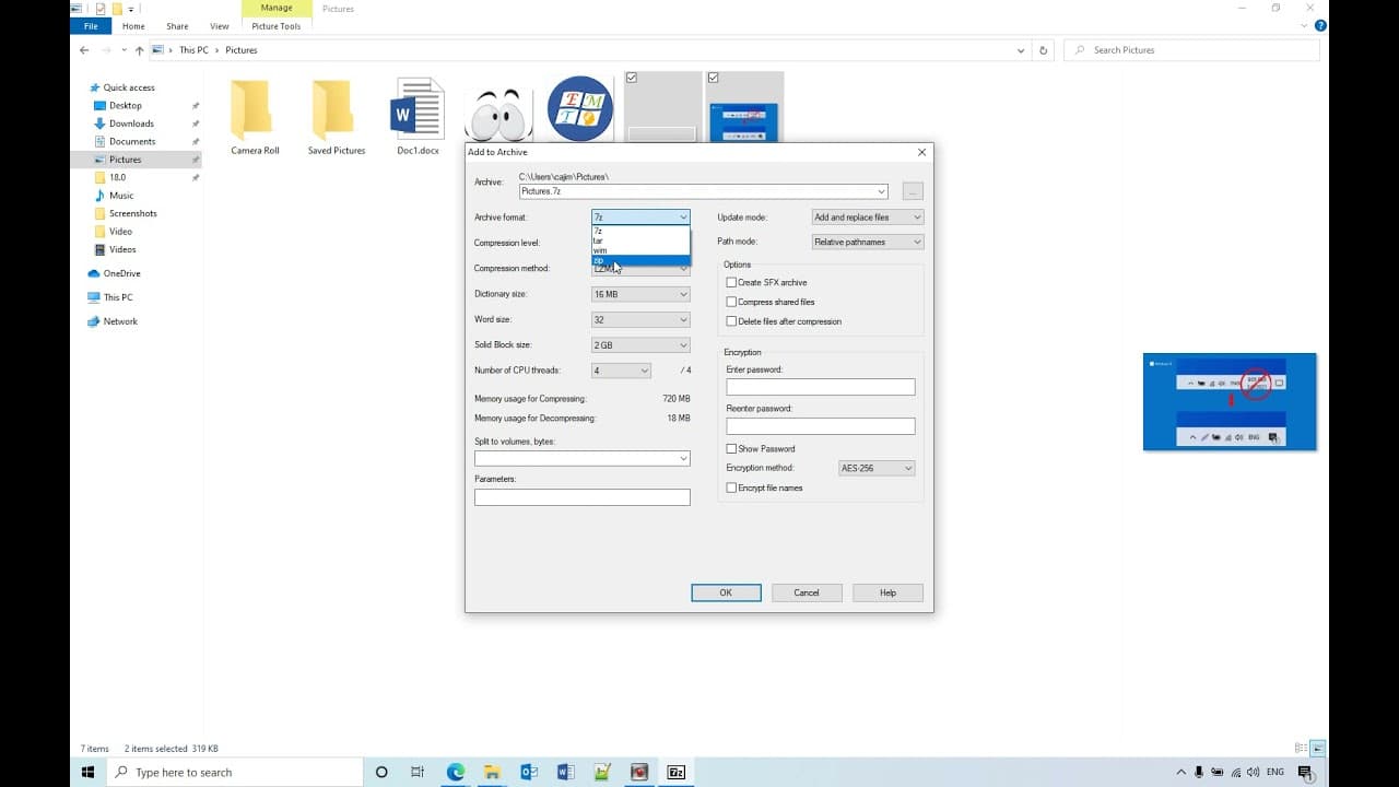 YouTube video player