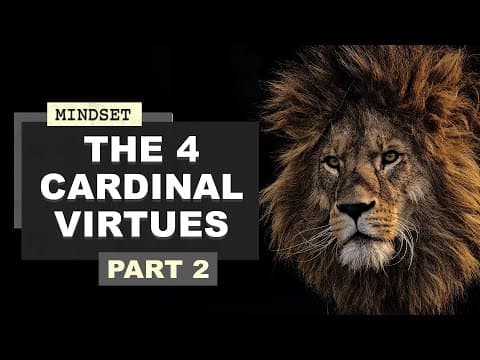 The 4 cardinal virtues you need to follow | Ryan Holiday on Courage and Stoicism thumbnail
