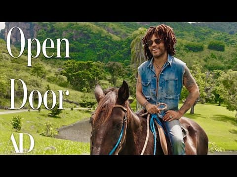 Inside Lenny Kravitz's Brazilian Farm Compound | Open Door | Architectural Digest thumbnail