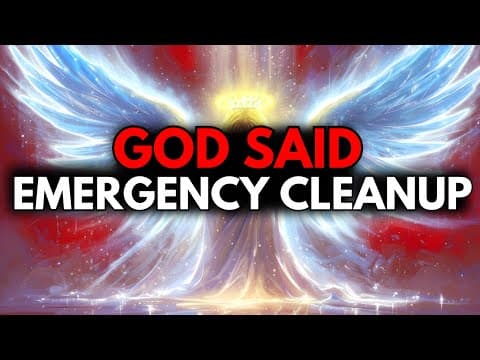 CHOSEN ONE, GOD IS CANCELLING EVERYTHING JUST TO DO THIS CLEANUP – DO NOT GET SICK🙌 thumbnail