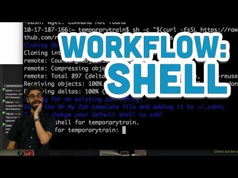 Workflow: Shell thumbnail