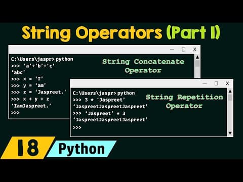 String Operators in Python (Part 1) thumbnail