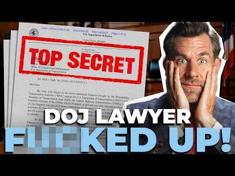 DOJ Inadvertently Files Attorney Client Memo (That Says Their Case Sucks) thumbnail