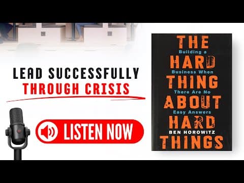 How to Lead a Company Through Its Hardest Times thumbnail