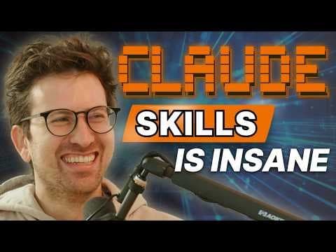 Claude Skills Built Me an AI Agent Army (They Run Everything Now) thumbnail
