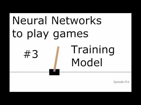 Training Model - Training a neural network to play a game with TensorFlow and Open AI p.3 thumbnail