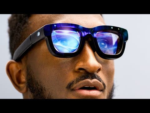 I Tried Real Augmented Reality Glasses! thumbnail