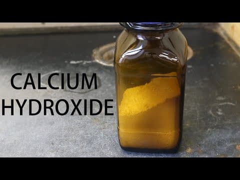 How to make Calcium Hydroxide (Ca(OH)2) thumbnail