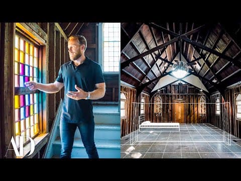Converting An Abandoned 1800's Chapel | Hidden Gems | Architectural Digest thumbnail