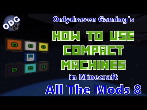 How to Create and Use Compact Machines in Minecraft thumbnail