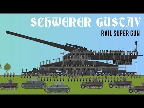 Schwerer Gustav - Rail Super Gun (Behemoth) thumbnail