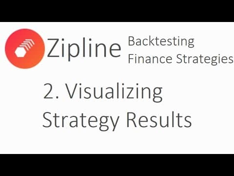 Visualizing Strategy Metrics - Zipline Tutorial local backtesting and finance with Python p.2 thumbnail