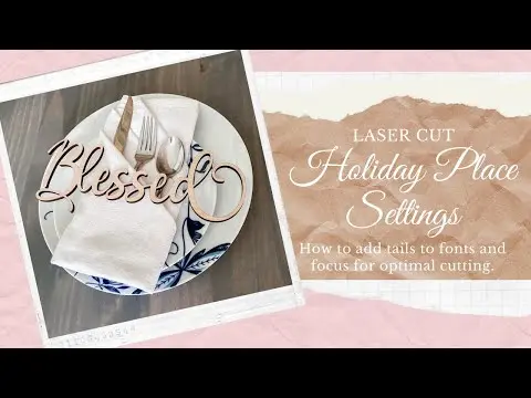 Laser Cut Place Settings thumbnail