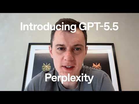 Introducing GPT-5.5 with Perplexity thumbnail