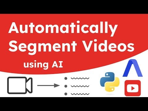 How to Automatically Generate YouTube Chapters with Python thumbnail