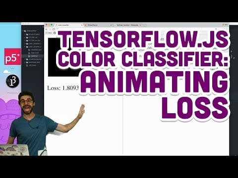 How to Train a Color Classifier with Animated Loss Updates thumbnail