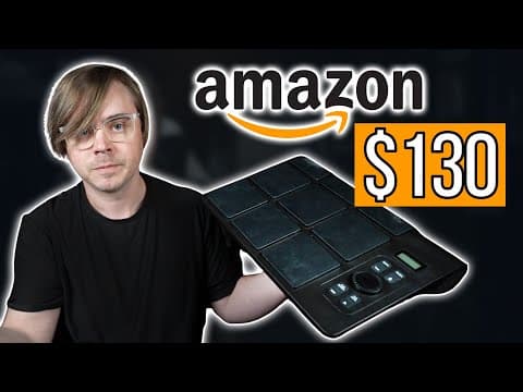 The CHEAPEST Electronic Drum Percussion Pad on Amazon? OYAYO TD02 Review thumbnail