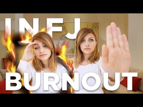INFJ BURNOUT | The 2 INFJ BURNOUT TYPES that get completely overlooked thumbnail