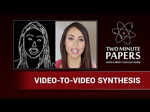 NVIDIA Vid2Vid: AI-Based Video-to-Video Synthesis! thumbnail