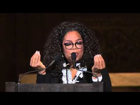 Oprah Winfrey delivers 2015 "Harry's Last Lecture" at Stanford University thumbnail