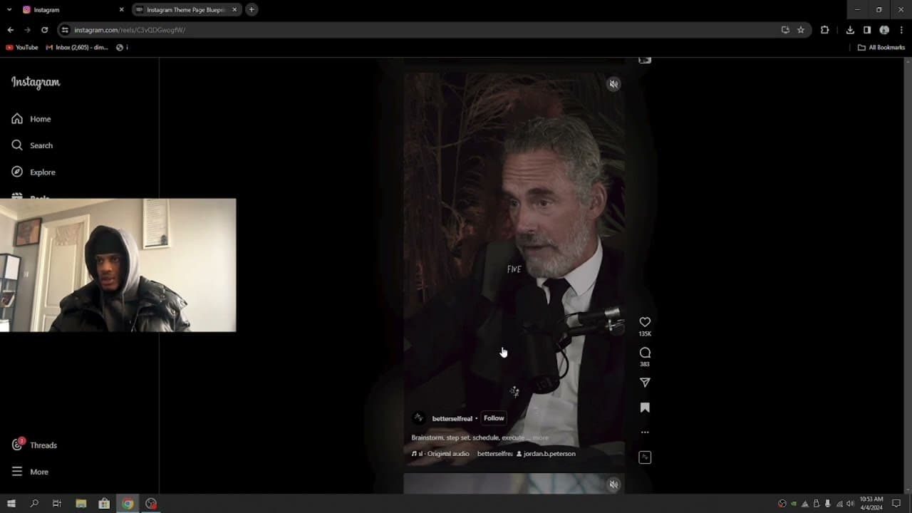 YouTube video player