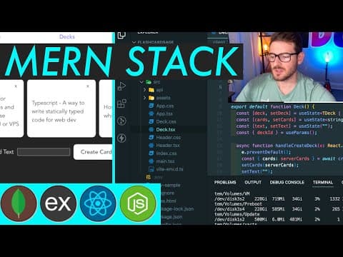 How to Build and Deploy a MERN Stack Application thumbnail