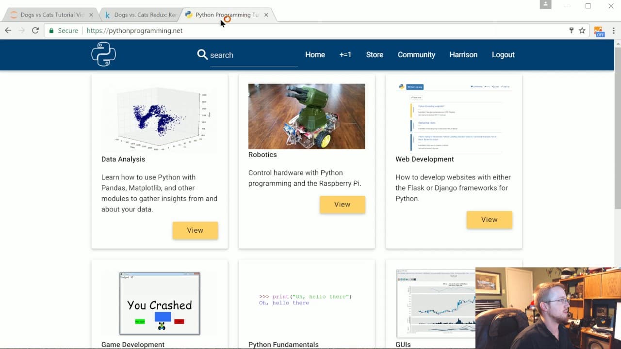 YouTube video player