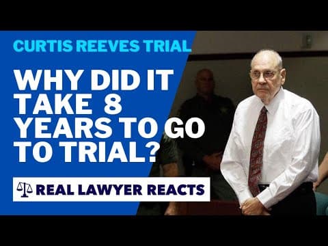 Why Did the Curtis Reeves Case Take 8 Years to Go to Trial? thumbnail