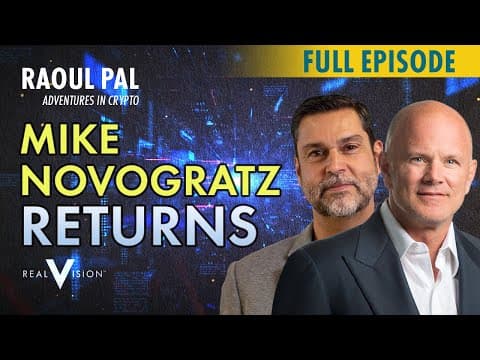 Raoul Pal & Mike Novogratz: Lessons & Future Plans for Crypto thumbnail