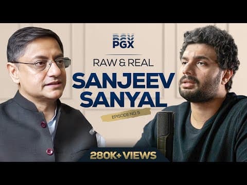 PM Modi's Plan for India's Economy explained by PM's Economic Advisor Sanjeev Sanyal thumbnail