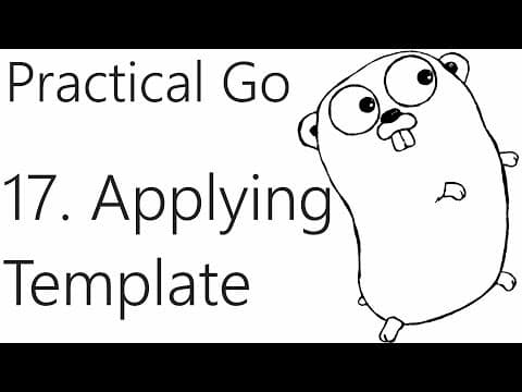 Using templates - Go Lang Practical Programming Tutorial p.17 thumbnail