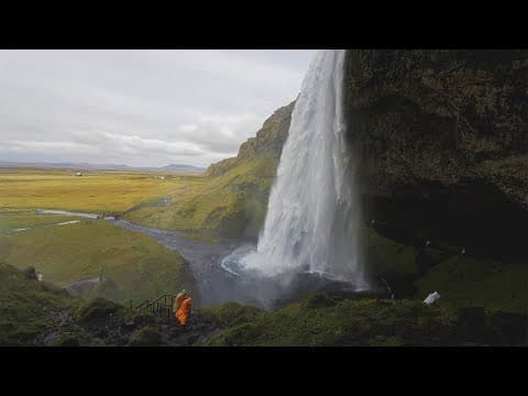 HUGE ICELAND WATERFALLS! thumbnail