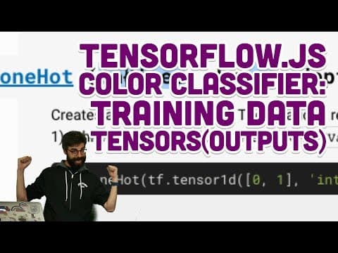 How to Use One Hot Encoding in TensorFlow.js thumbnail
