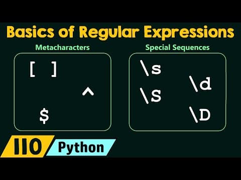How to Use Regular Expressions in Python thumbnail