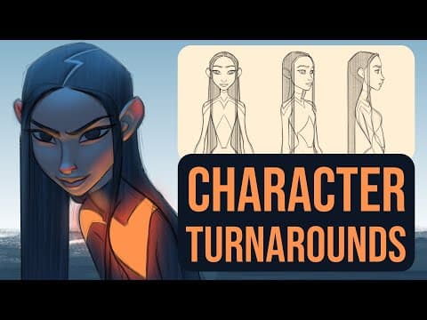 How to Create Character Turnarounds Easily thumbnail