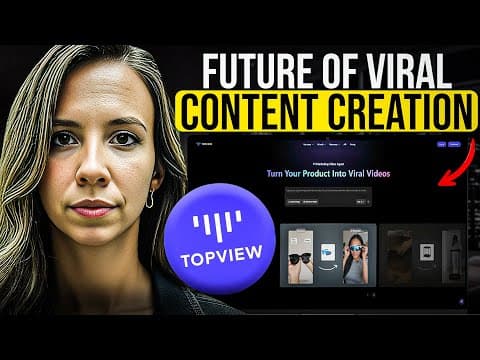 Topview AI Video Agent: The Future of Viral Content Creation is Here thumbnail