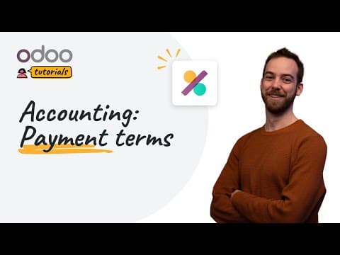 Payment terms & terms and conditions | Odoo Accounting thumbnail