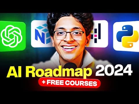 How I'd Learn AI in 2024 (If I Could Start Over) | Machine Learning Roadmap thumbnail