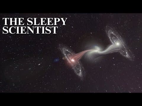 What Happens When Galaxies Collide? | The Sleepy Scientist thumbnail
