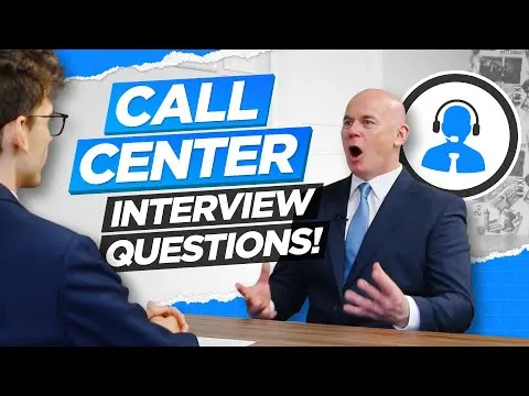 CALL CENTER Interview Questions & ANSWERS! (How to PASS a Call Centre Job Interview!) thumbnail
