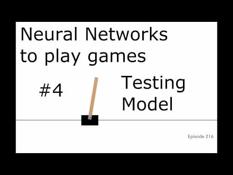 Testing Network - Training a neural network to play a game with TensorFlow and Open AI p.4 thumbnail